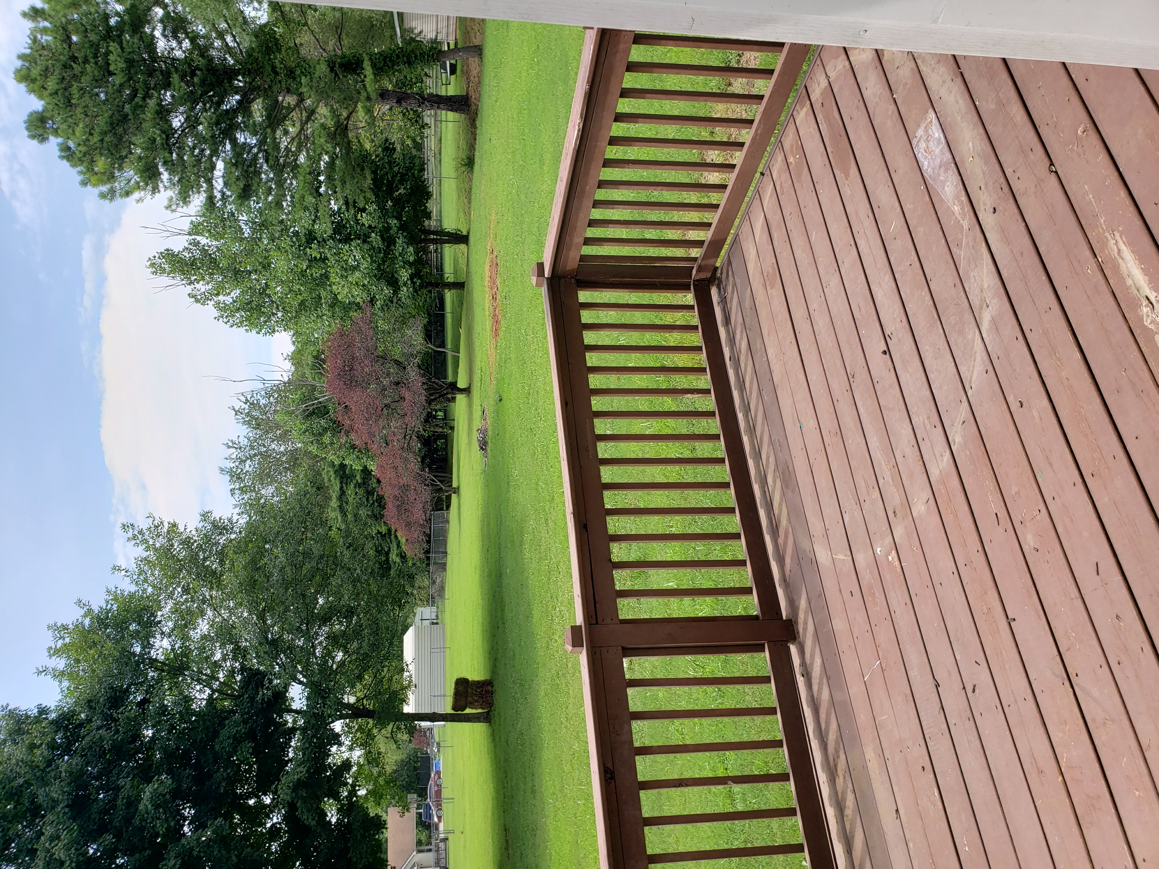 Aerial photo of the house.