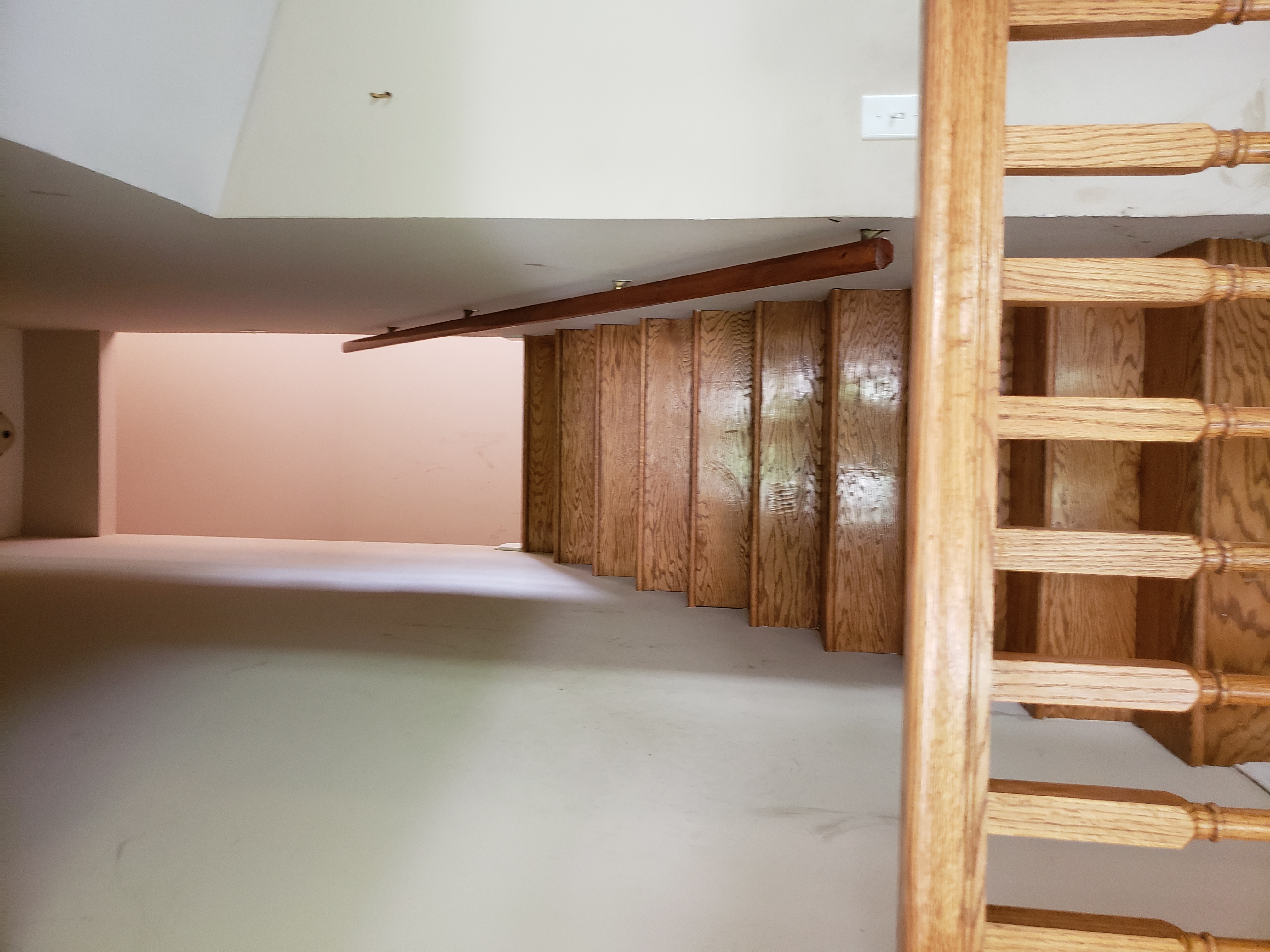 A photo of the house's sidewalk.