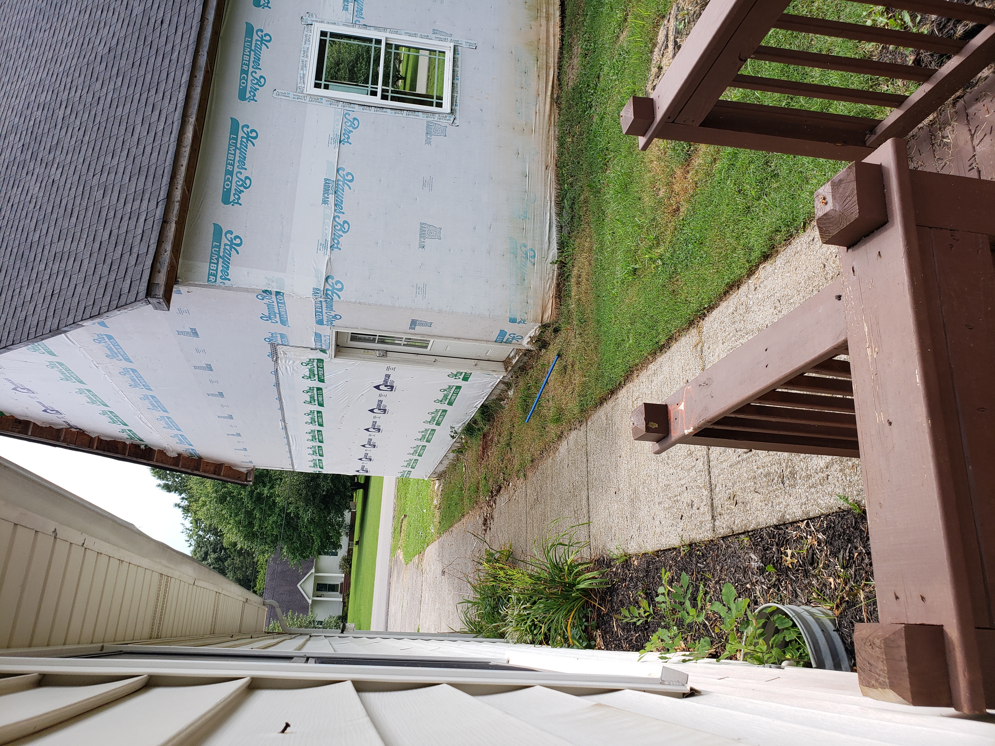 Another photo of the front of the house.