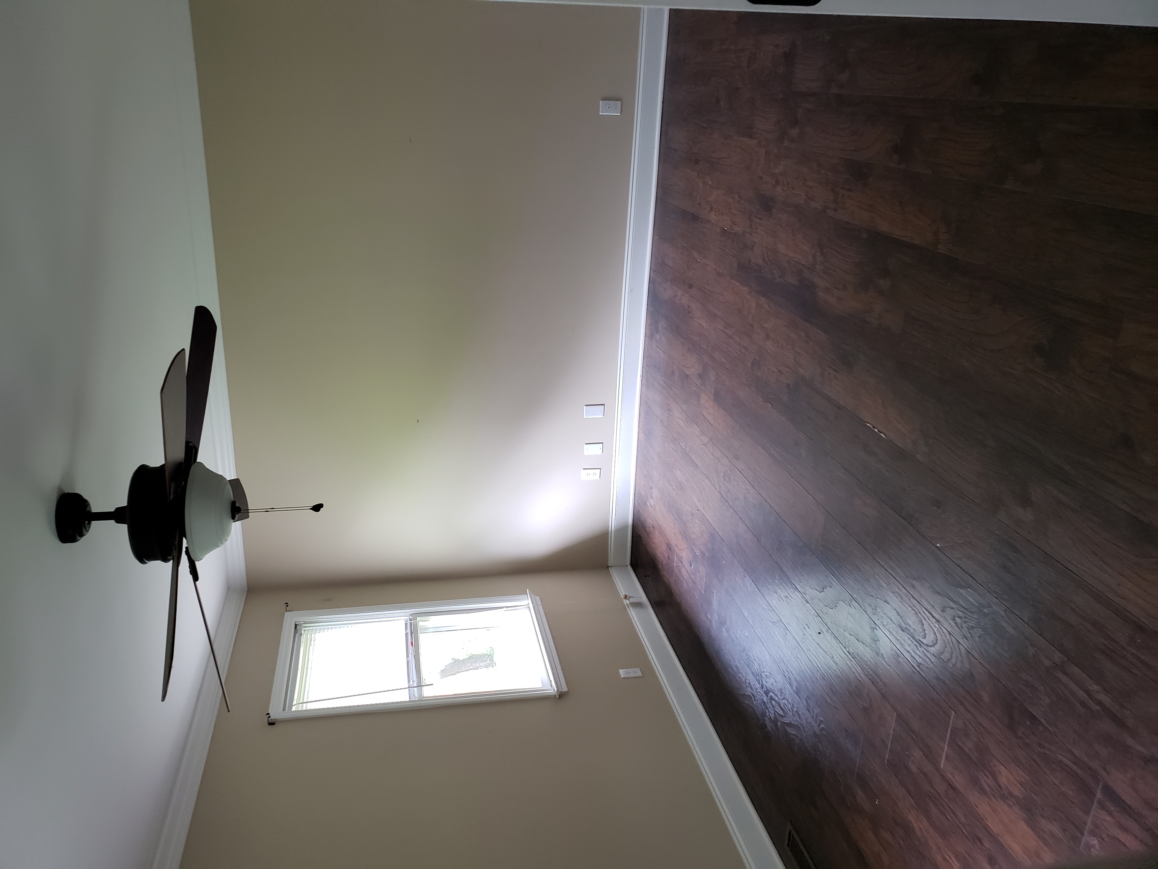 A photo of the house's sidewalk.